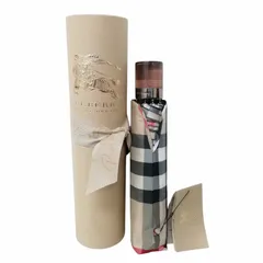 バーバリー ロンドン BURBERRY LONDON 雨傘 折り畳み傘 ノバチェック SUSTAINABLE Trafalgar Packable Check Folding Umbrella キャメルチェックのサムネイル