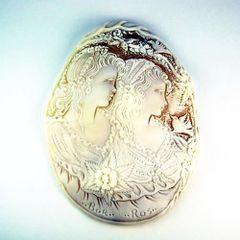 ○シェルカメオ ヴィーナス ルース ヴィンテージアート彫刻美術品