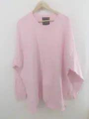 ◇ unrelaxing アンリラクシング ビッグシルエット 長袖 Tシャツ カットソー サイズM ピンク系 メンズ P  【1301310002401】のサムネイル