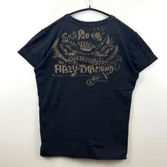 DIESEL 00s grunge Vneck print Tee L ディーゼル バックプリント 半袖 Tシャツ カットソー グランジ アーカイブ 平成 お兄系