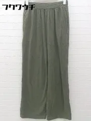 ◇ A day in the life UNITED ARROWS ウエストゴム パンツ カーキ系 レディース 【中古】 【1002800480456】