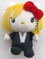 【中古】キーホルダー yoshikitty(BLACK) マスコット(EX) 「YOSHIKI×ハローキティ」