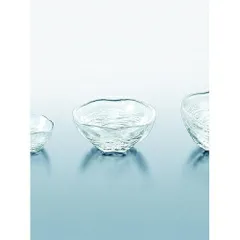 【新品・3営業日で発送】東京佐々木クリスタル 《日本製》さゞ波 中鉢【ガラス 鉢】【サラダ】【素麺】【うどん】 (17750 TK423-12)【入数:6】