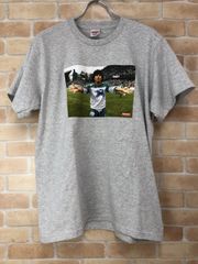 【中古】 Supreme シュプリーム Maradona Tee グレー  111432071