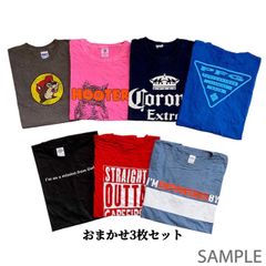 USED・古着】古着 おまかせ 3枚セット メンズ Tシャツ まとめ売り (1枚あたり750円)