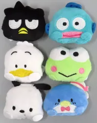【中古】バッジ・ピンズ 全6種セット 「はぴだんぶい ぬいぐるみバッジ」