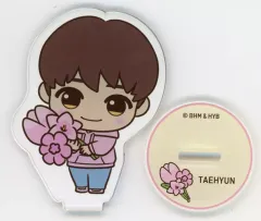 【中古】アクリルスタンド・アクリルパネル テヒョン(デザインA) アクリルスタンド 「セガ ラッキーくじオンライン TOMORROW X TOGETHER」 F賞-4