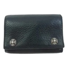 Chrome Hearts ショートクラシックx 3フォールドウォレット　セット 在庫あり！クロムハーツ財布 / 3フォールド クロスボタン