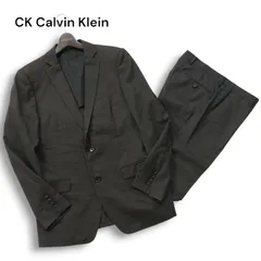 CK Calvin Klein カルバンクライン 通年 背抜き★ 2B セットアップ スーツ Sz.ジャケット38 パンツ31　メンズ