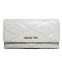 【新品】マイケルコース 35S2GTVF3U 財布 長財布 MICHAEL KORS JET SET TRAVEL ラージ トライフォールドウォレット アウトレット レディース