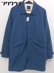 ◇ SENSE OF PLACE by URBAN RESEARCH センスオブプレイス ステンカラー コート サイズ40 ブルー メンズ  【中古】 【1106210006920】