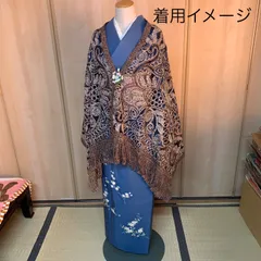 ショール　高級ショール　和装ショール　着物　レース　s13