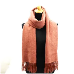 オペーク クリップ 大判 ストール ショール オレンジ 中古 ABランク