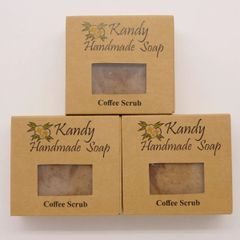 コーヒースクラブ（110g）by Kandy Handmade Soap