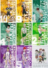 【中古】ポスター 全9種セット 「ハイキュー!!展 イラストポスターコレクション」