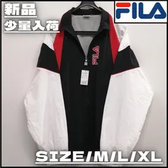 【新作】【FILA／フィラ・ナイロンジャケット（ブラック）】ストリートファッション カジュアル HIPHOP ラッパー レトロ スポーツ ウィンドブレーカー カラーブロック 春 М L XL ユニセックス 新品 新作入荷 少量入荷 送料無料 FDFGM0001