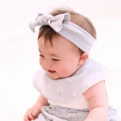 ギフトセット Lien de famille ヘアバンド スタイ ブーケフラワー ２点セット （ ギフト セット 贈り物 お祝い ベビーギフトセット おしゃれ 女の子 出産祝い 赤ちゃん ベビー よだれかけ 360度 ヘッドバンド プレゼント ）