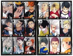 【中古】キャラカード 集合 選手名鑑カード(18枚組) 「ハイキュー!!」 最強ジャンプ 2022年4月号綴じ込み付録