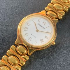 ジパンシー GIVENCHY 腕時計 レディース 金色 ゴールド 31mm 女性用 かわいい おしゃれ ギリシャ文字 電池式 クウォーツ アナログ時計