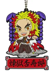 【中古】雑貨 煉獄杏寿郎 ラバーマスコット きゅんキャラいらすとれーしょんず 「一番くじ 鬼滅の刃 ～宇髄天元 見参!～」 J賞