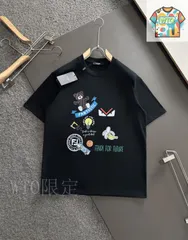 【今日特価】FENDI 2025 Print T フェンディ 2025 プリント T シャツ
