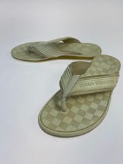 Louis Vuitton ダミエ ビーチサンダル オレンジ 8 - メルカリ