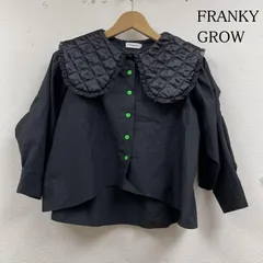 frankygrow MINORITY BROUSE ブラックブラウス frankygrow MINORITY BROUSE ブラックブラウス frankygrow