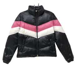 【美品】キャロウェイ ダウンジャケット 黒×ピンク×白  袖着脱可  レディース L ゴルフウェア Callaway