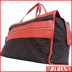 kate spade ケイトスペード 2way ボストンバッグ 旅行 ショルダーバッグ 赤 ドット 大容量 レディース ボストンバッグ一覧←SEULB屋着古← NR4563