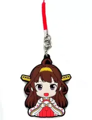 【中古】キーホルダー・マスコット(キャラクター) 金剛改二 艦娘ラバー根付け きゅんキャラいらすとれーしょんず 「一番くじプレミアム 艦隊これくしょん～艦これ～-桃の節句-」 G賞