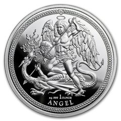 2016年 大天使ミカエルマン島 イギリス 銀貨1オンス 2016年 大天使ミカエルマン島 イギリス 銀貨1オンス - メルカリ