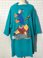 1990s ビッグシルエット くまのプーさん ワンピース Ｔシャツ ディズニー