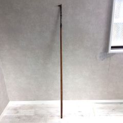 鳶口 とびぐち 木柄 古道具 全長約155cm アンテーク A404