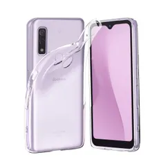 【数量限定】Wekrsu 対応 Arrows We F-51B / FCG01 用の ケース 柔軟 TPU カバー 全透明 散熱加工 黄変しにくい we f51b ケース [ 全面保護カバー 耐衝撃 落下防止 すり傷防止 薄型 軽量 携帯便利 ] f-51b