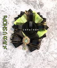 ハンドメイド　ロゼット ロゼット⭐︎痛ロゼット⭐︎ハンドメイド⭐︎青⭐︎ホワイト