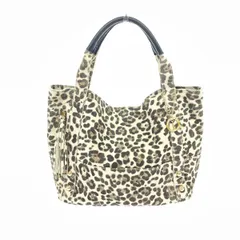 TREASURE TOPKAPI トレジャートプカピ トートバッグ  レオパード柄 レザー    ブラウン レディース / 240001160350