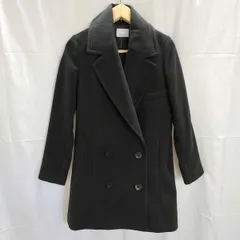 エゴイスト ビッグカラーチェスターコート 1 ブラック 10908047 レディース EGOIST アウター