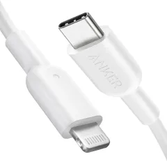 Anker PowerLine II USB-C & ライトニングケーブル MFi認証 USB PD 急速充電 iPhone 14/ 14 Plus / 14 Pro / 14 Pro Max / 13 / SE (第3世代) 各種対応 (1.8m ホワイト)