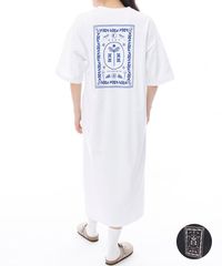 【ムラスポ公式】新品 RVCA ルーカ ワンピース レディース Tシャツワンピース バックプリント ロゴ BF043-391