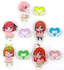【中古】アクリルスタンド・アクリルパネル 【五等分の花嫁】アクリルスタンド5種セット(ちぃ) C100/もちぷにん