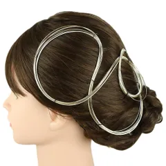 髪飾り 成人式 水引 振袖 前撮り 袴 花 ６本 セット 銀 白 ゴールド シルバー トレンド 華奢 小さい 大人可愛い 粋 日本製 花 No.12-0804