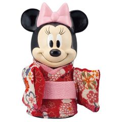 ディズニー 着物 貯金箱 ミニーマウス SAN2528-2