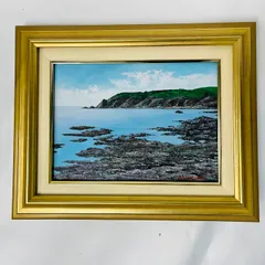 「真作」小宮山恒男　油絵　額付　絵画　油彩画　風景画　サイン有　F4号 2025年最新】小宮山恒男の人気アイテム - メルカリ