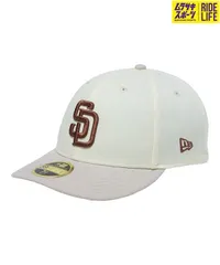 【ムラスポ公式】新品 NEW ERA/ニューエラ LP 59FIFTY White Pack サンディエゴ・パドレス クローム ストーンバイザー 14109452 キャップ