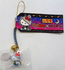 [중고] 키홀더 마스코트 (캐릭터) 키티 키타로 뿌리 첨부 (블루 × 골드) [게게게의 키타로 × 헬로 키티] 산인 한정