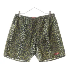 パンツ supreme Velvet Work short leopard 32 Supreme-Velvet-Work-Short-