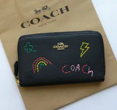 2023年最新】コーチ COACH ラウンドファスナー折財布 シグネチャー