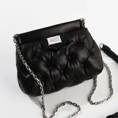 MAISON MARGIELA メゾン マルジェラ バッグ ショルダーバッグ グラムスラム ベビー SA1VL0035 P6434 レディース ブラック ハンドバッグ ミニバッグ マイクロバッグ オケージョン