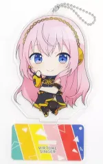 【中古】キーホルダー 巡音ルカ アクリルスタンドキーチェーン 「セガ ラッキーくじ プロジェクトセカイ カラフルステージ! feat. 初音ミク Vol.3」 D賞