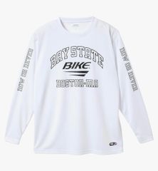 新品未開封 BIKE ロンt キッズ140  ホワイト 白 長袖 バイク バスケ ミニバス